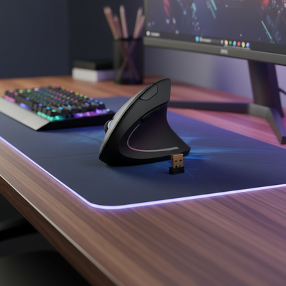 Ergonomic Wireless Vertical Mouse