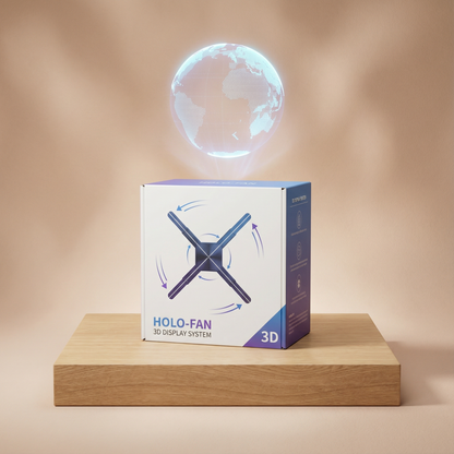 3D Holographic Advertising Fan