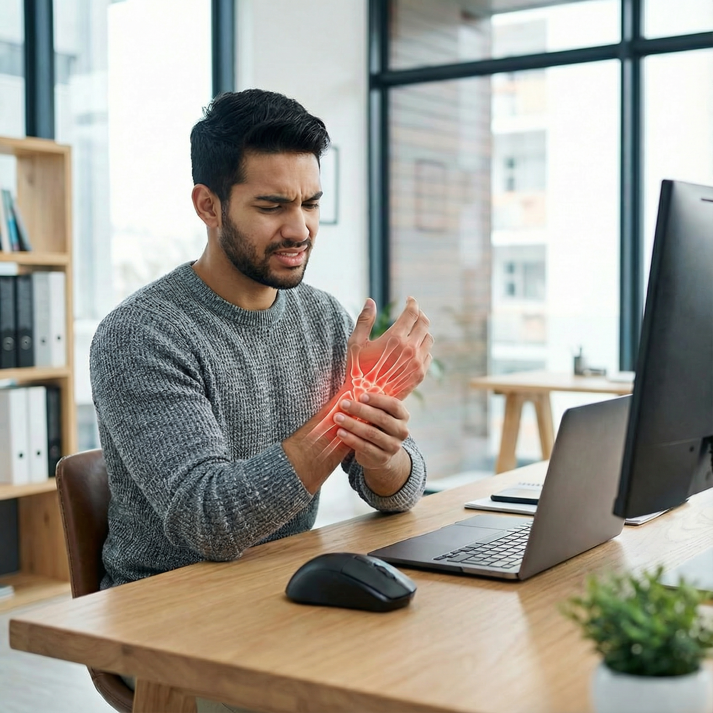 Ergonomic Wireless Vertical Mouse