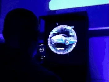 3D Holographic Advertising Fan