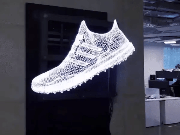 3D Holographic Advertising Fan